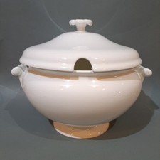 Wedgwood White Bone China Soup Tureen - Seconds