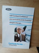 Ford Leads The Way Vintage Classic Truck Lorry Car Memorabilia