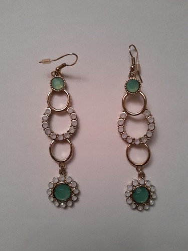 New womens gold mint green - gold,
