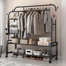 Heavy Duty Double Clothes Rail