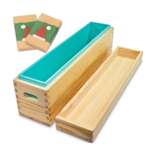 Tall skinny wooden soap molds - tall,