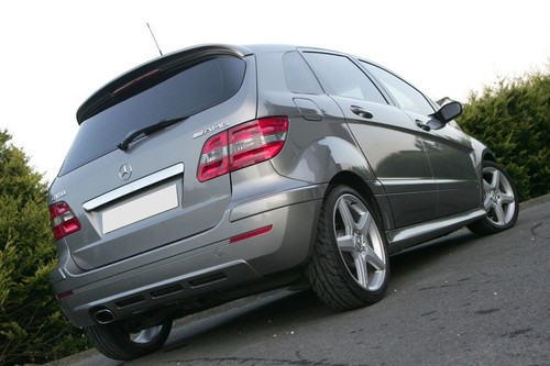 Mercedes class w245 spoiler - mercedes, b