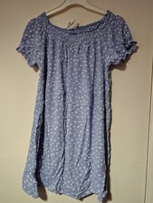 Primark size 12 polka dot blue