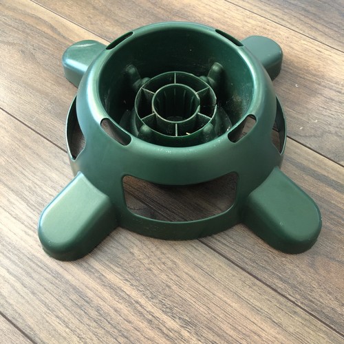 Small green plastic christmas - small,