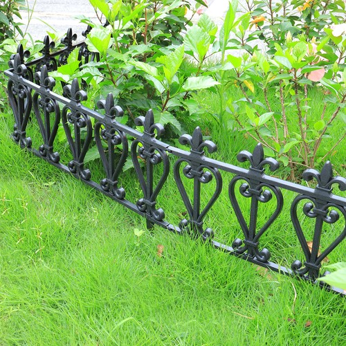 Backyard garden picket fence - backyard,