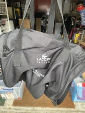 Lacoste Black Sports Bag/ Backpack Gym Bag Excellent Condition.