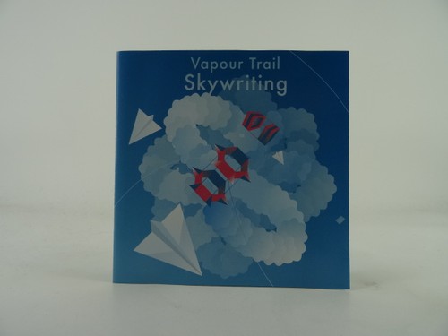Vapour trail skywriting - vapour,