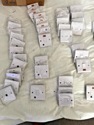 Huge job lot wall - 73, sockets
