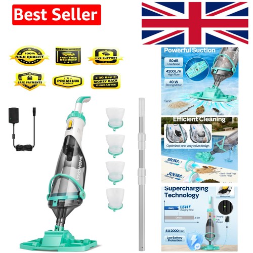 Cordless pool vacuum cleaner - pool,