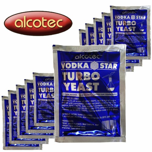 Alcotec vodka star turbo yeast - vodka,