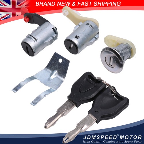Door handle lock set - handle, pair