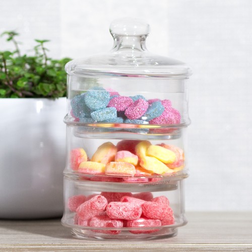 Vintage tier stackable - vintage, glass
