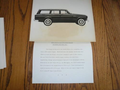 1963 volvo 122 station - 122-s,