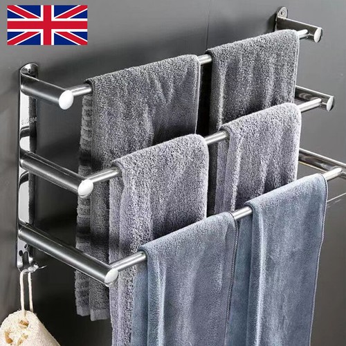 Stainless steel towel rail - steel,
