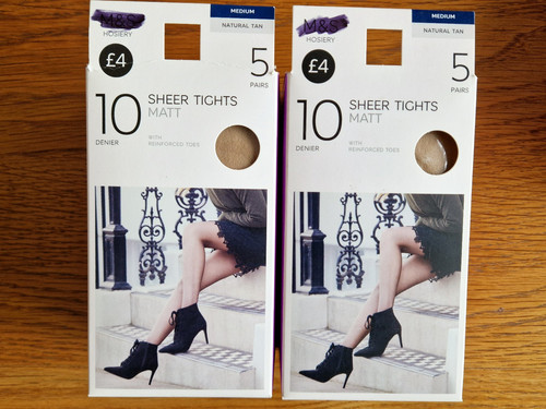 Pairs denier sheer m - 10, 10