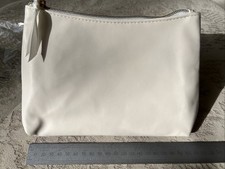 White Make Up Bag