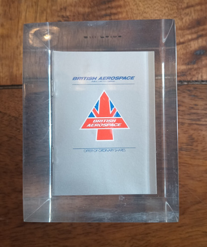Vintage british aerospace 1981 - vintage,