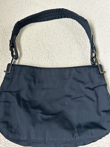 Gucci black nylon leather - gucci,