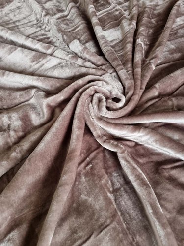 Soft faux fur mink throw - soft,