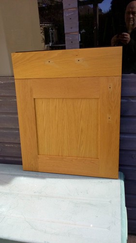Solid light oak - light, kitchen