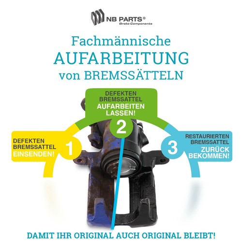 Reconditioned brake caliper - reconditioned,