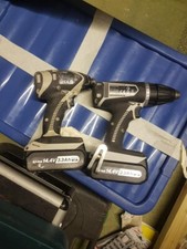 Panasonic cordless drill ey74a1and impact drill ey7546 with 2 battery & charger