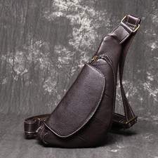 Men's Leather Sling Bag
