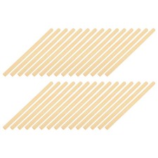 100 Pcs Wooden Rods for Mini