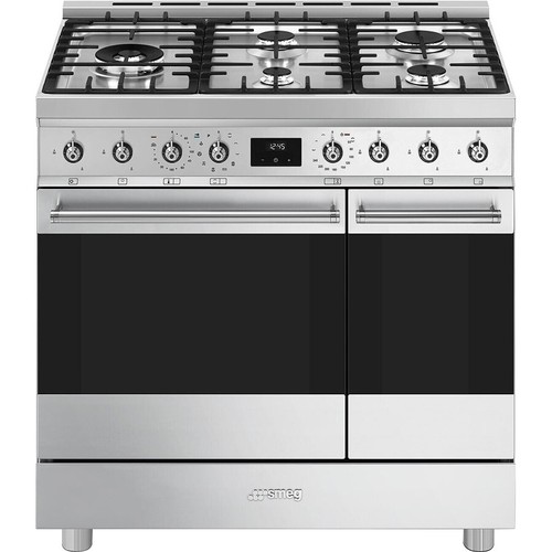 Smeg range cooker stainless - smeg,