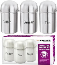 3pc Stainless Steel Tea Coffee