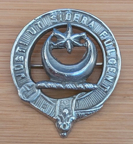 Scottish clan crest badge