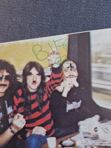 Saxon denim leather 1981 - &,