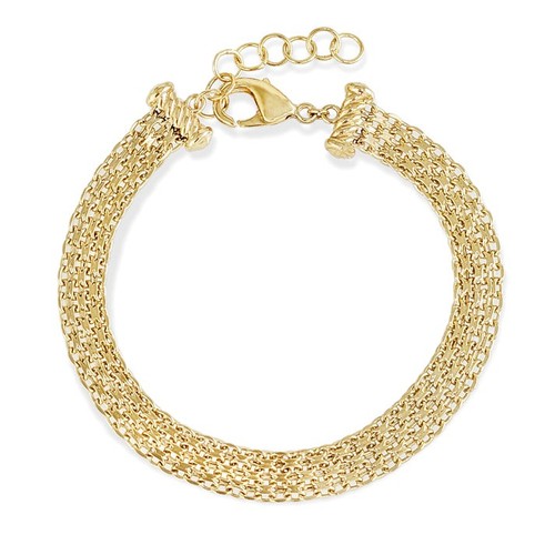 Bismark woven bracelet row - woven, 4