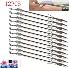 12PCS/Set Steel Arrowhead