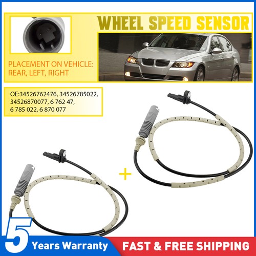 2pcs rear abs - rear, wheel