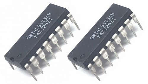 Sn74ls173an bit d type - x, 4-bit