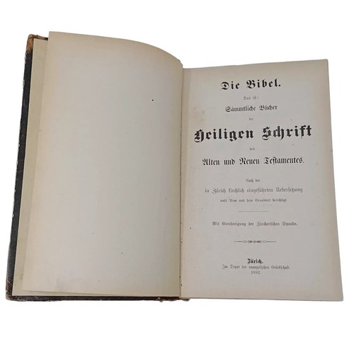 1882 german bible bibel nach - bible,