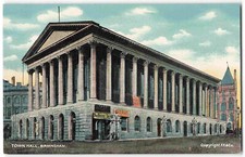 Birmingham Town Hall - Early