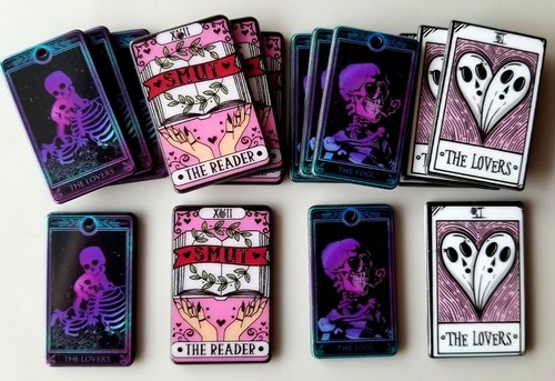 Craft charm pendants tarot - craft,