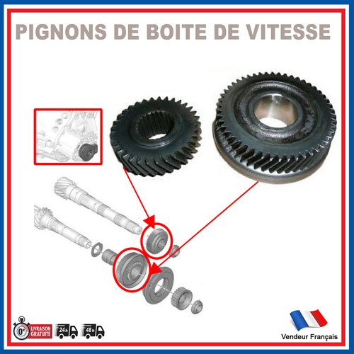 Lever gearbox gears - gearbox, for