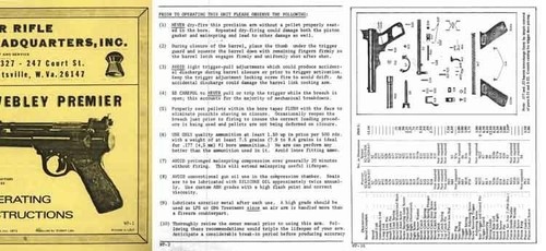 Webley premier air pistol - webley,