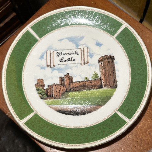 Warwick castle plate - 10.25”,