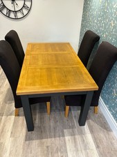 Uncycled Dining Table with 4