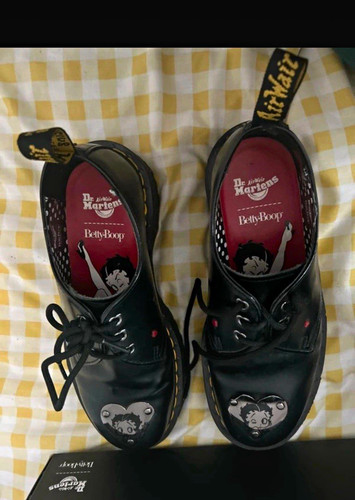 Martens betty boop black - x,