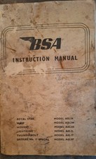 Bsa motorcycle instruction - bsa,