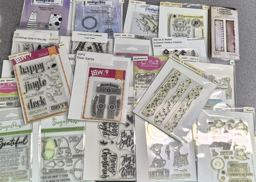 Mixed brand craft stamps - brand,