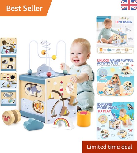 Fun sensory toy ocean blue - toy:,