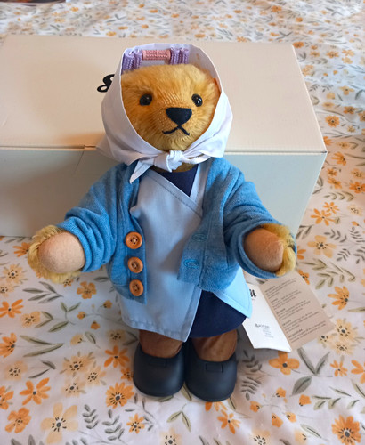 Steiff mohair teddy bear nora - bear,