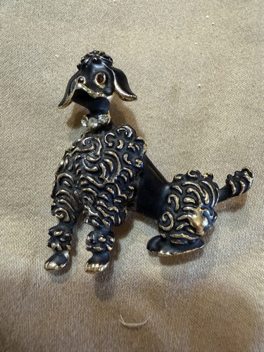Vintage goldtone and black - vintage,
