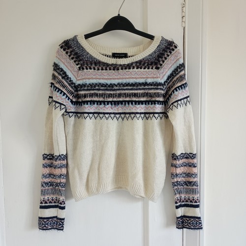 Fairisle knit jumper pastel - fairisle,